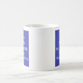 平静を保って下さい コーヒーマグカップ (中央)