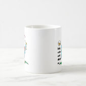 平静を保って下さい コーヒーマグカップ (中央)