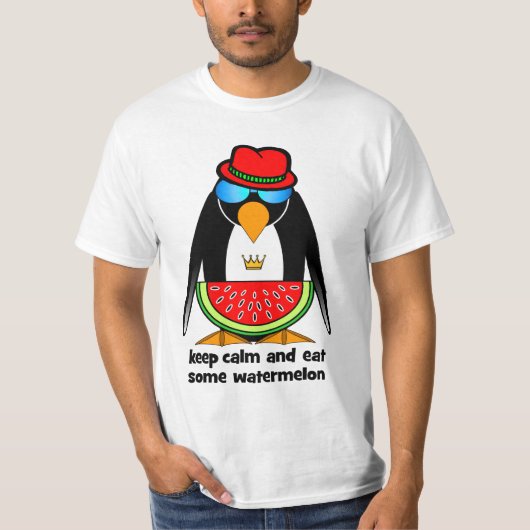 平静を保って下さい Tシャツ (正面)