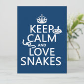 平静を保てば愛は蛇行します(すべての色) 招待状 (スタンド正面)