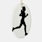 平静を及び走られる保って下さい セラミックオーナメント (右)