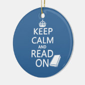 平静を読まれる保てば セラミックオーナメント (左)