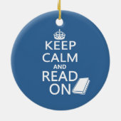 平静を読まれる保てば セラミックオーナメント (裏面)