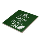 平静を読まれる保てば タイル (側面)