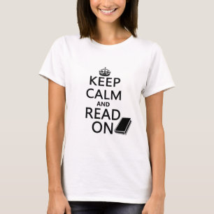 平静を読まれる保てば Tシャツ