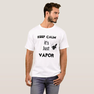 平静を、私ありますVapingが保って下さい Tシャツ