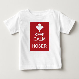 平静をHoser保って下さい ベビーTシャツ
