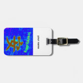 平静シンボルラベル ラゲッジタグ (正面横)