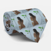 "平静"のファインアートのタイ ネクタイ (ロール)