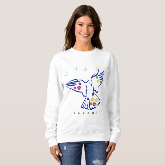 平静 スウェットシャツ (正面フル)