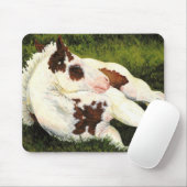 平静-ペンキの馬の子馬のマウスパッド マウスパッド (マウス)