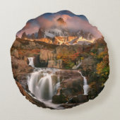 平静 ラウンドクッション (裏面)