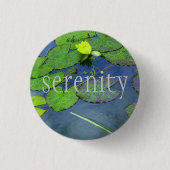 平静 缶バッジ (正面)