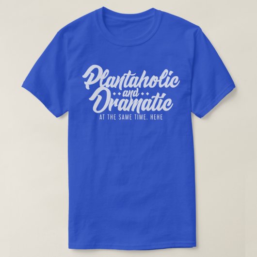 平面と同時に劇的な Tシャツ (デザイン正面)