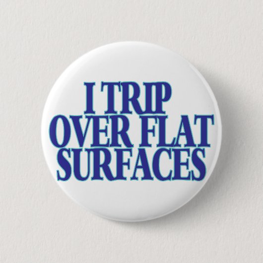 平面上の旅行 缶バッジ (正面)