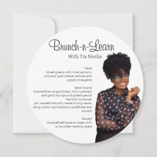 平面円メニューカード セーブザデート