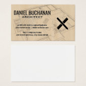 平面図の設計図 |木材 |建築ツール (正面&裏面)