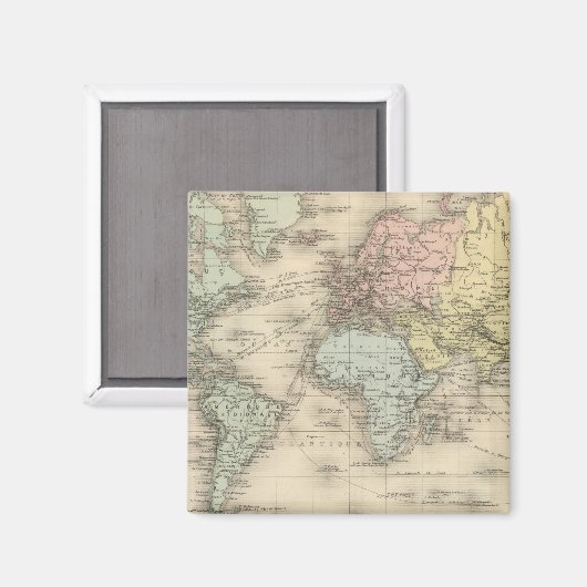 平面圏 マグネット (正面/裏面)