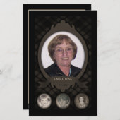 年々、写真による追悼のお知らせ (正面/裏面)