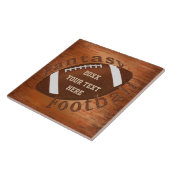 年およびあなたの文字のファンタジーのフットボールのギフトのアイディア タイル (側面)