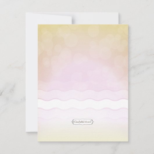 年がいかに過ぎ去ったか-マイル標石の誕生日 招待状 (裏面)