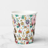 年ごとのハッピーバースデー 紙コップ (右)