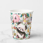 年ごとのハッピーバースデー 紙コップ (正面)