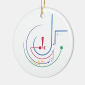 年ごとの恵み（デイライト） セラミックオーナメント (左)