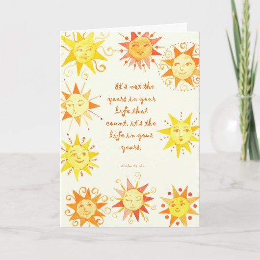 年じゃなくて… カード (正面)