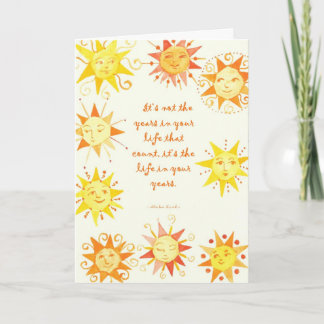 年じゃなくて… カード