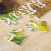 年と10家族の写真コラージュの追加 ジグソーパズル (側面)