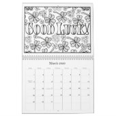 年によって着色するOrnaMENTALsの季節 カレンダー (3月 2026)