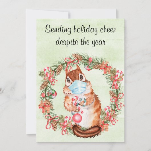 年に関係なく検疫送料休暇応援 シーズンカード (正面)