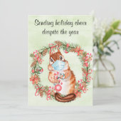 年に関係なく検疫送料休暇応援 シーズンカード (スタンド正面)