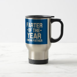 年のおもしろいなパパのマグのFarter トラベルマグ