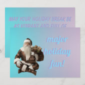 年のはじめのホリデーカード シーズンカード (正面/裏面)