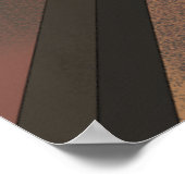 年のチェックリストに満足 ポスター (角)