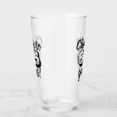 年のビールまたは飲むことへのカスタムな誕生日の応援 タンブラーグラス (右)