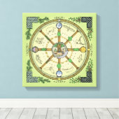 年のホイール – キャンバス (インサイチュ (ウッドフロア))