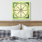 年のホイール – キャンバス (インサイチュ (寝室))