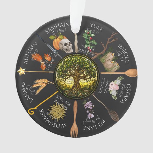 年のマグカルホイール オーナメント (正面)