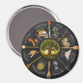 年のマグカルホイール マグネット (正面/裏面)