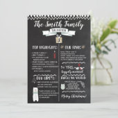 年のレビューのクリスマスカードシャルボード シーズンカード (スタンド正面)