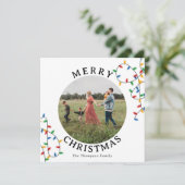 年のレビューのクリスマスカードファミリー毎月の写真 (スタンド正面)