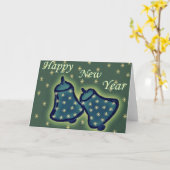 年の中で鳴る カード (黄色い花)