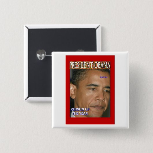 年の人 缶バッジ (正面&裏面)