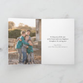 年の休日の写真カードのほとんどのすばらしい時間 シーズンカード (内部)