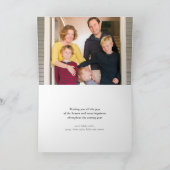 年の休日の写真カードのほとんどのすばらしい時間 シーズンカード (内部)