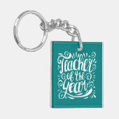 年の先生 キーホルダー (正面左)