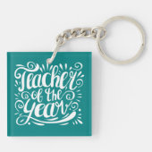 年の先生 キーホルダー (裏面)